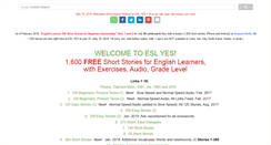 Desktop Screenshot of eslyes.com